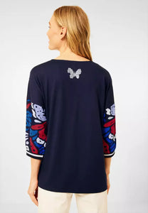 343373- Print Top - Cecil