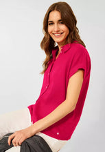 Load image into Gallery viewer, 343037- Red Linen Shirt - Cecil