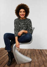 Load image into Gallery viewer, 318890- Printed Turtleneck Jumper - Street One
