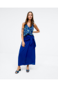 A026- Sail Boat Print Top- Surkana