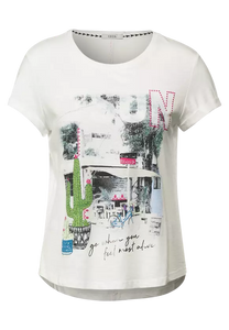317992- Photo Print T-Shirt- Cecil