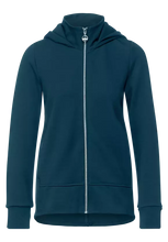 Load image into Gallery viewer, 211768 Street One Full Zip Hoodie Teal