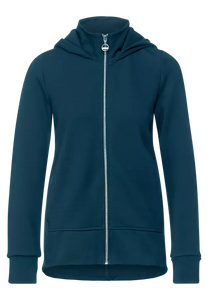 211768 Street One Full Zip Hoodie Teal