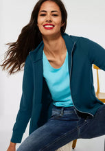 Load image into Gallery viewer, 211768 Street One Full Zip Hoodie Teal