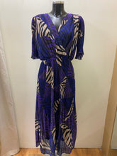 Load image into Gallery viewer, 5655 - Purple Print Dress - Kyla