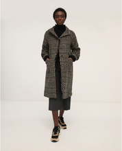 Load image into Gallery viewer, 421- Black &amp; Cream Coat - Surkana
