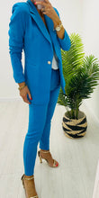 Load image into Gallery viewer, Blue Trouser Suit- Kyla