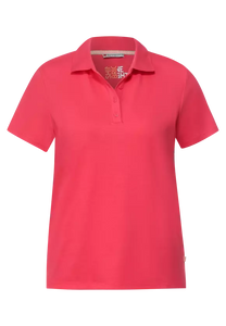 317791-Coral Polo Shirt - Street One
