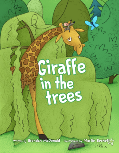 Giraffe in the Trees- Story Book
