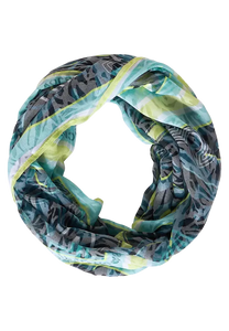 572101- Print Loop Scarf-Cecil
