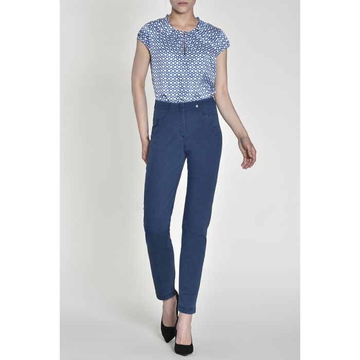 Robell Bella Trousers- Denim