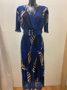 5655 - Royal Print Dress - Kyla