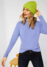 Load image into Gallery viewer, 317179 - Ice Blue Poloneck Jumper - Street One