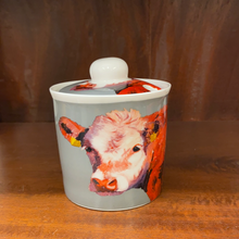 Load image into Gallery viewer, Brigid Shelly Cow Sugarbowl - McGinty (Grey)