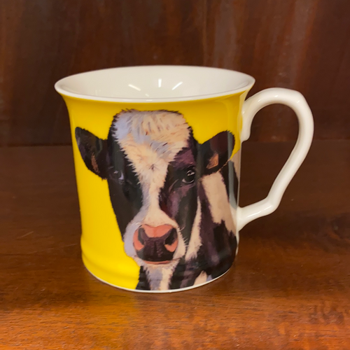 Brigid Shelly Cow Mug - Fionnuala (Yellow)