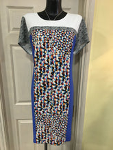 Load image into Gallery viewer, Via Veneto Panel Print Dress