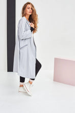 Load image into Gallery viewer, 22151- Dove Grey raincoat - Naya
