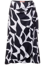Load image into Gallery viewer, 361095- Printed Wrap MIDI Skirt- Street One