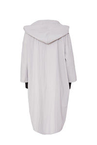 22151- Dove Grey raincoat - Naya