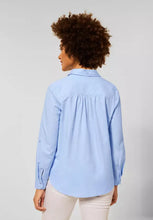 Load image into Gallery viewer, 343024- Sky Blue Cotton Shirt - Street One