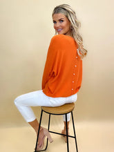 Load image into Gallery viewer, Orange Elba Knit Jumper - Kate &amp; Pippa