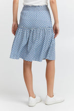 Load image into Gallery viewer, 0538- Blue Print Skirt - Fransa