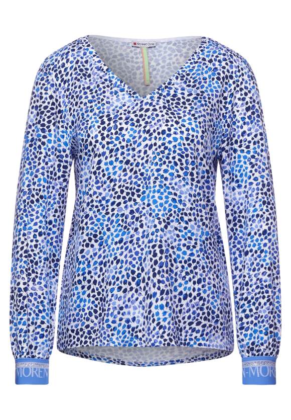 317363- White Flower Print Top- Street One
