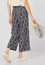Load image into Gallery viewer, 375222- Casual Fit Print Trousers - Cecil