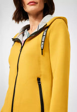 Load image into Gallery viewer, 253496 Cecil Scuba Full Zip Hooded Jacket- Mustard