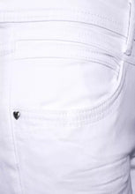 Load image into Gallery viewer, 375134- White denim cropped trouser- Street One