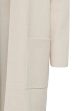 Load image into Gallery viewer, 1465- Fransa Long Cream Cardigan