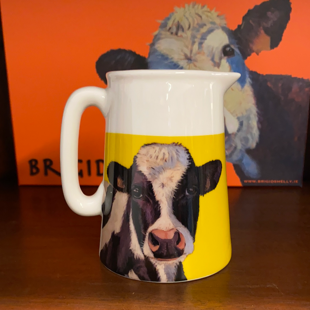 Brigid Shelly Cow Jug - Fionnuala (Yellow)