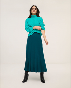 231- Turquoise Cable Knit Jumper - Surkana