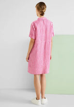 Load image into Gallery viewer, 143475- Pink Stripe Linen Dress - Street One