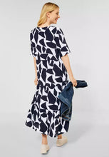 Load image into Gallery viewer, 143265- Midi Tunic Dress White and Navy - Street one
