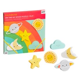 Chunky Wood Puzzle & Play