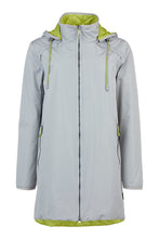 Load image into Gallery viewer, 657- Lime/Grey Reversible Rain Coat - Frandsen