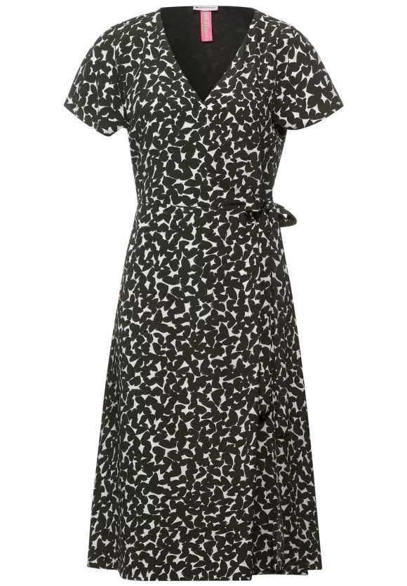 143175- Print Wrap Dress- Street One