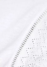 Load image into Gallery viewer, 317576- White Embroidered Sleeve Top- Street One