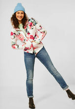 Load image into Gallery viewer, 317385- White Floral Jacket - Cecil