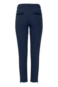 3735 - Black Zio 7/8 Trouser - Fransa