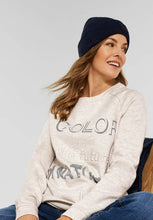 Load image into Gallery viewer, 302001- Sand Print Sweatshirt - Cecil