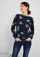Load image into Gallery viewer, 319222- Print Sweatshirt- Cecil