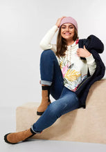 Load image into Gallery viewer, 318795-Flower Print Hoody - Cecil