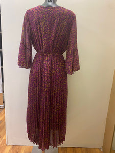 5495 - Majenta Print Dress - Kyla