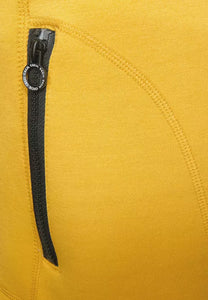 253496 Cecil Scuba Full Zip Hooded Jacket- Mustard