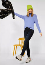 Load image into Gallery viewer, 317179 - Ice Blue Poloneck Jumper - Street One