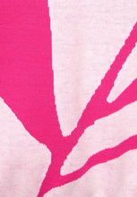 Load image into Gallery viewer, 317439- Pink Leaf Print Jumper - Street One