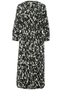143324- Green Print Dress - Street One