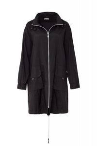 22158- Coat with Back Print